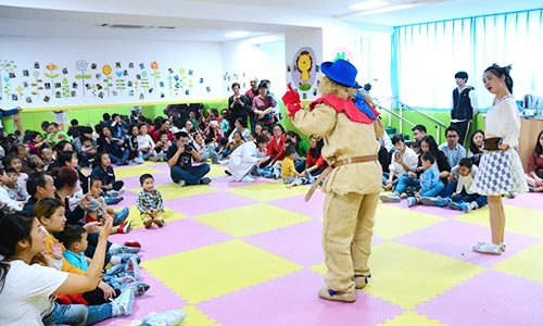 每月开展宝贝生日会