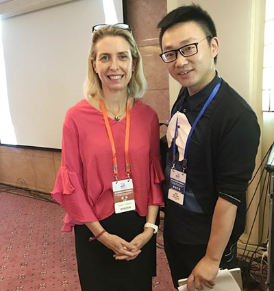 我院徐磊主任与澳大利亚自闭症专家Susan caddie合影